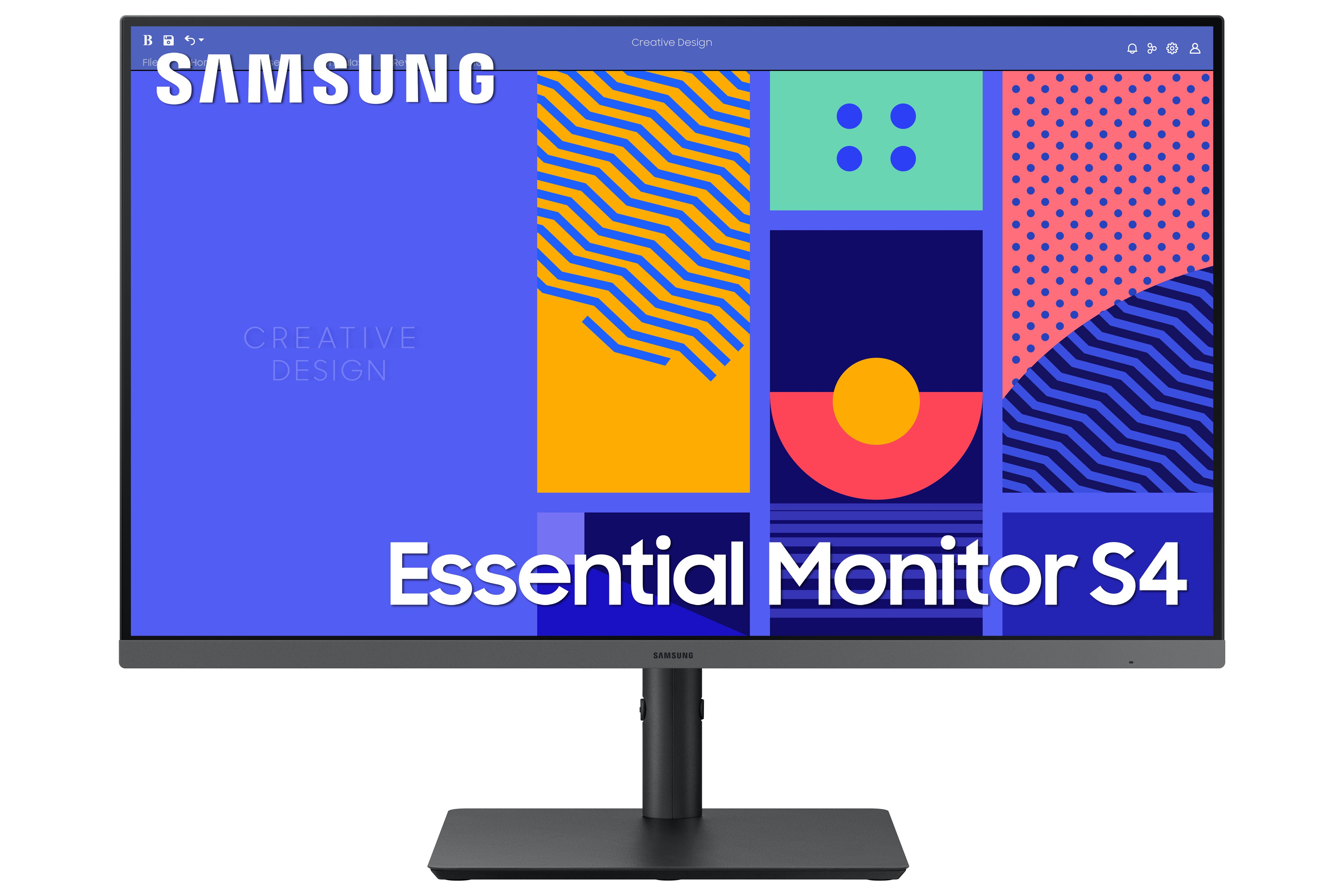 Samsung 27" Full HD IPS Monitor - S43GC Series - 100Hz, HDMI, DisplayPort, USB Hub