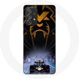 Samsung Galaxy A33 5G Formule 1 hoesje Sebastian Vettel F1 Racing Driver Zwart Maniacase