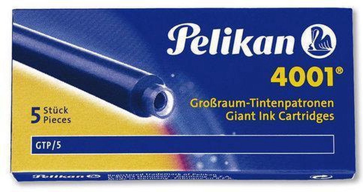 pelikan 4001 - Lange Inktpatronen - Violet