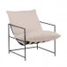 Drawer Sedalia Fauteuil Stof/Weefsel Grijs Ecru Metaal 68.5x90x97.5cm