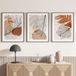 Lot de 3 affiches / posters triptyque - Feuilles - 3 affiches - 40x50 cm (cadres non fournis) - Photo pleine page