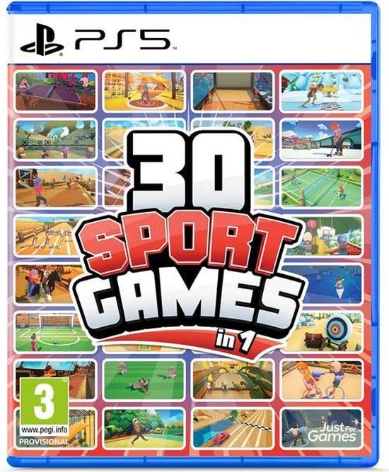 Mindscape 30 Sport Games in 1 - PS5 | Nintendo Switch | Standard Edition | Blu-ray | 27 oktober 2023 | EAN: 3700664531274