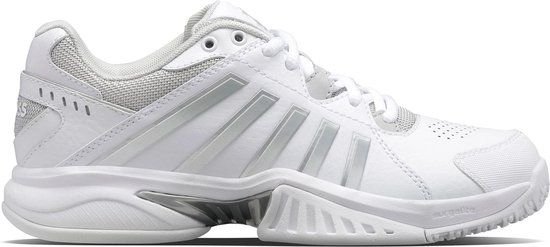 K-Swiss Receiver Tennisschoenen Vrouwen - Maat 41 - Wit/Zilver