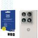 3MK Protection Motorola Razr Fold Verre trempé Film protecteur arrière caméra Lot de 4 transparent