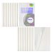 TUKA-i-AKUT TKD9200 White A4 Thermische Bindmappen - 100 stuks, 6 mm rugbreedte