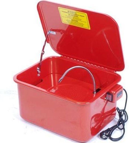 Huismerk Nize Ontvetterbak 16 liter Rood Metaal