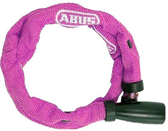 Abus Fietsslot - roze - 60 cm - Ketting - Kinderfiets