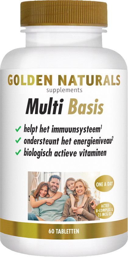 Golden Naturals Multi Basis (60 vegetarische tabletten)