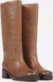 Bronx Kyley Vrouwen Cowboylaarzen Cognac Leer Maat 41