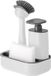 Vigar Set gootsteen met zeepdispenser, ABS, wit