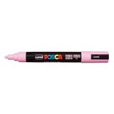 Uni-Ball Posca PC-5M Marker Pen, Bullet Tip, Pink, 1.8-2.5mm, Water-based Ink, Pack of 6