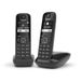 Gigaset AS690 Duo - Zwart - Draadloze Telefoon - 2 Handsets