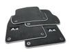 Audi 8K1061270MNO Textielmat Premium voor/achter zwart/zilvergrijs A4 4 stuks