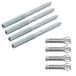 Fischer STS 567616 Schroefset dubbele schroefdraad M10 x 100 met pluggen SX Plus