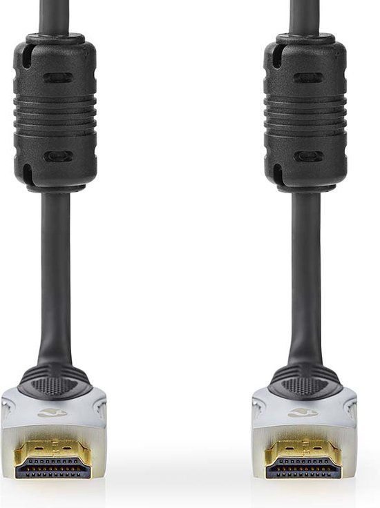 Nedis HDMI Kabel - 2m - Antraciet