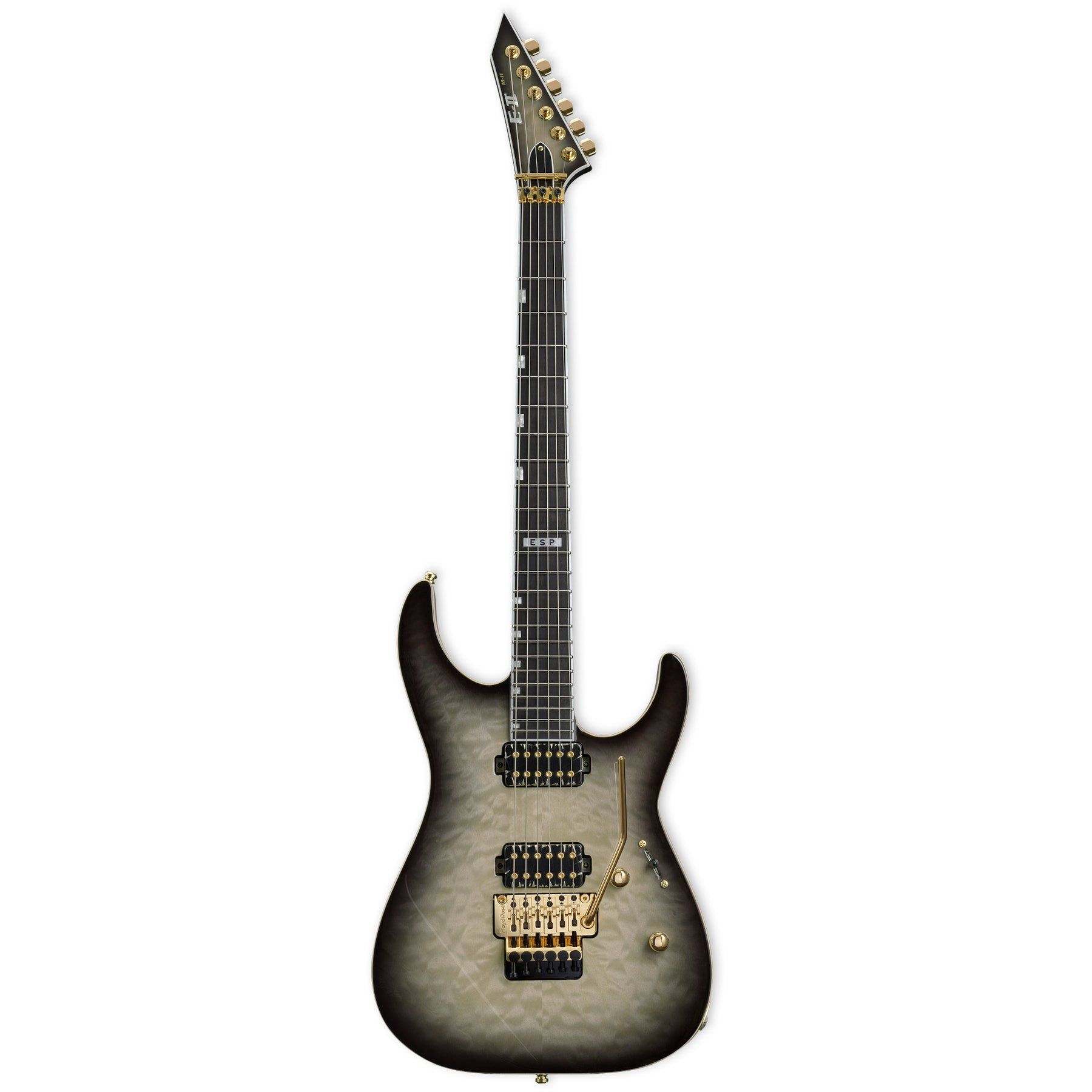 ESP E-II M-II Black Natural Burst Electric Guitar with Case
