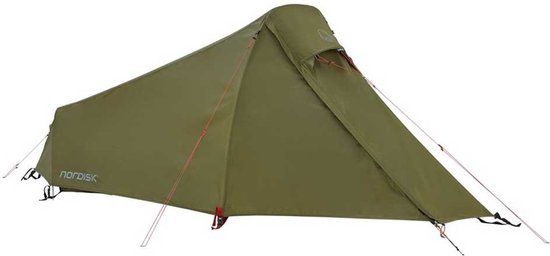 Nordisk Svalbard 1 PU Trekkerstent - Dark Olive