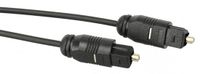 Kash 30L502 Toslink Digitale audio Aansluitkabel [1x Toslink-stekker (ODT) - 1x Toslink-stekker (ODT)] 1.50 m Zwart Ver
