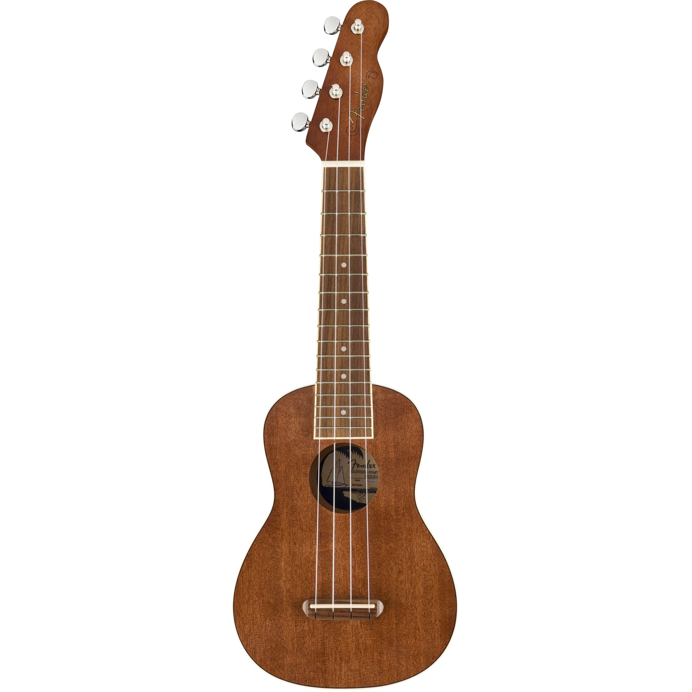 Fender Seaside Soprano Ukelele Pack