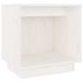 VidaXL Nachtkastje 40x30x40 cm massief grenenhout wit