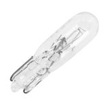 cyclingcolors Lamp, 12 V, 0,4 W, T5, W2 x 4,6D, WEDGE, auto, vrachtwagen, getuige, dashboard, plafondlamp, teller, alarm, cigarije, glas, transparant, Eén maat