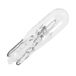 cyclingcolors Lamp, 12 V, 0,4 W, T5, W2 x 4,6D, WEDGE, auto, vrachtwagen, getuige, dashboard, plafondlamp, teller, alarm, cigarije, glas, transparant, Eén maat
