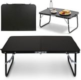 Regmoni B.V. Table de camping pliable, table de camping portable, noir 60x40x26,5cm