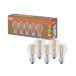 OSRAM Zeer efficiënte LED-lampen met energie-efficiëntieklasse A, Voordeelverpakking met 15 lampen, vervangt conventionele 60W gloeilampen, warm wit (2700K), E27, filamentglas