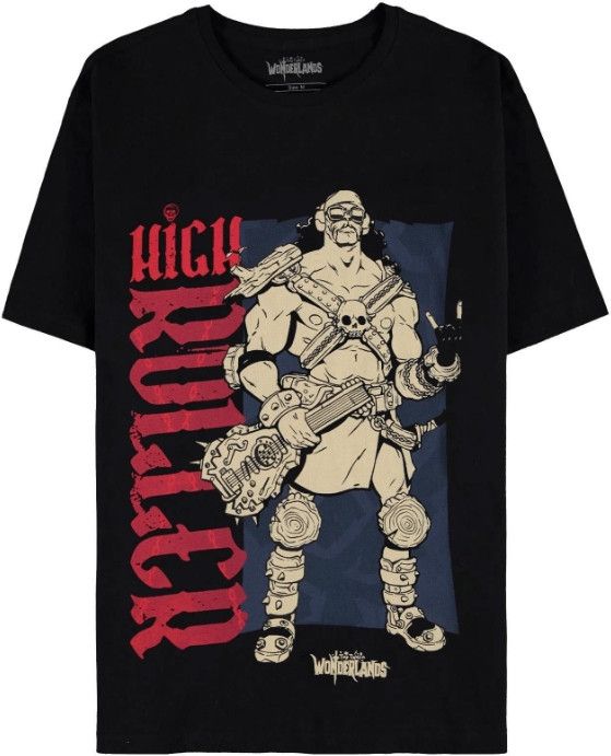 Difuzed Tiny Tina's Wonderlands - High Roller Men's Short Sleeved T-shirt - Zwart - 8718526383720