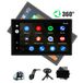 9-inch universeel CarPlay en Android Auto display met achteruitrijcamera