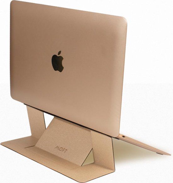 MOFT laptopstandaard goud