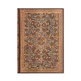 Paperblanks 18-Month Planners, Restoration, Midi, Horizontal, Elastic Band Closure