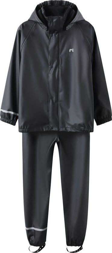 Name It Regenpak Junior - Maat 158 - Zwart - Unisex