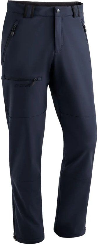 Maier Sports Adakit Softshell Broek Heren Blauw Polyester Lente/Zomer 2026