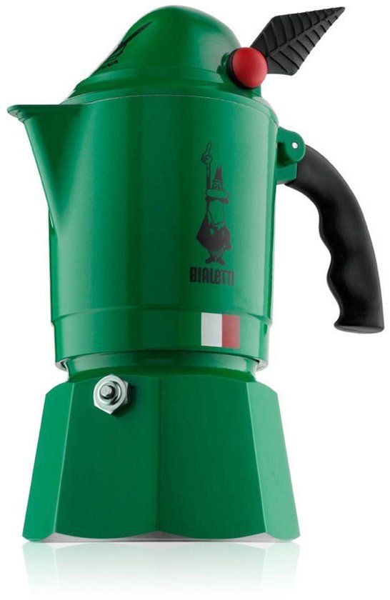 Bialetti Moka Break Alpina - Groen - 3 kops