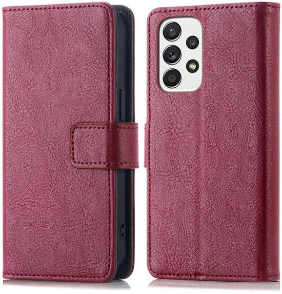 imoshion Luxe Bookcase voor de Samsung Galaxy A52(s) (5G/4G) - Bordeaux