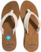 Reef Cushion Breezecloud Dames Teenslippers - Cognac/Wit - Maat 40