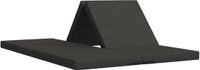 vidaXL Vouwbare Sofa Bed 140 x 67 x 15 cm Donkergrijs