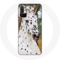 Maniacase Etui voor Xiaomi Poco M3 Pro Appaloosa Wit Paard