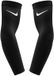 Nike Dri-fit Manchon 2 Unités Noir S-M