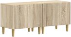 vidaXL Meuble TV Sonoma Chêne Bois composite