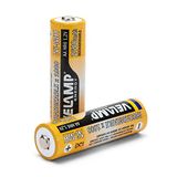 Velamp HR6/2BP Oplaadbare Mignon-batterijen, 2600 mAh, 2 stuks, oranje