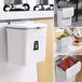 Omgoods - Petite poubelle 7 litres avec couvercle pour cuisine et salle de bain