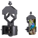 Gosky Universele mobiele telefoonhouder, compatibel met verrekijkers, monoculaire scopen, telescopen en microscopen, geschikt voor bijna alle smartphones