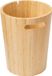 Bamboe poubelle - Style poubelle pour bureau et salle de bain - 8,5 l