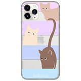 ERT GROUP mobiel telefoonhoesje voor iPhone 11 PRO MAX origineel en officieel erkend Babaco patroon Cats 014