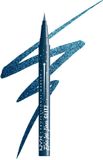 NYX Professional Make Up Epic Ink Liner Glitz Eyeliner - 05 Denim Dazzle - Metallic - Vloeibaar - 1 ml