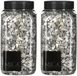 Mica Decorations decoratie steentjes - Grijs - 1 kilo