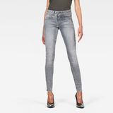 G-Star Lynn Skinny Wmn Dames Jeans 23/30 Faded Industrial Grey