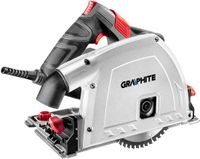 Graphite INVALZAAG CIRKELZAAG MACHINE 1200 Watt - 165mm - 5200 r/min